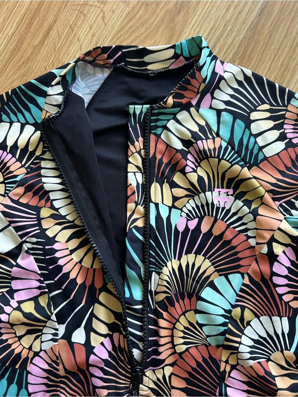 Billabong A/Div Biarritz - Long Sleeve One-Piece Swimsuit Surf Suit - Picture 7 of 9